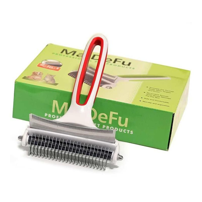 yaso-p-brush-sb669 فرشاة جرومينج مزدوجة لفك تشابك الوبر - Image 1